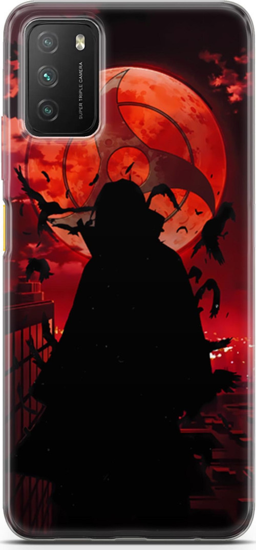 Xiaomi Poco M3 için Anime 27 HD Premium Naruto itachi Uchiha