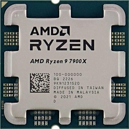 Ryzen 9 7900X 78Mb 12Çekirdekli O/B Uhd Am5 170W Kutusuz+Fansız