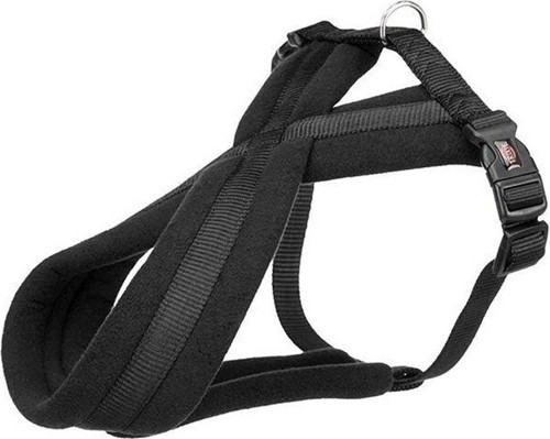 Polarlı Köpek Göğüs Tasması Siyah Xsmall 26-38 Cm