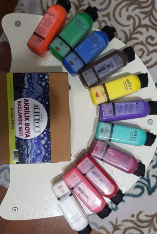 Akrilik Boya Başlangıç Seti 12x140 ml