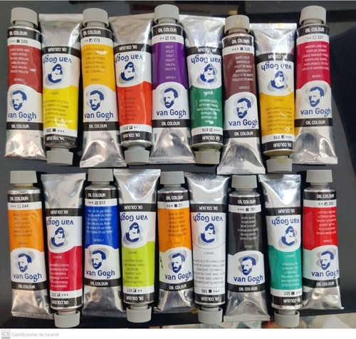 Yağlı Boya 40ml Set 10 Renk Karışık