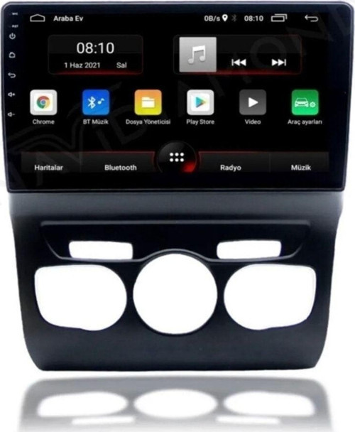 Carwales Citroen Uyumlu C 4 2011-2015 Uyumlu 2 GB Ram 32 GB Hafıza Carplayli Usb Bt Navigasyon