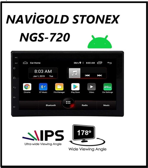 Navigold 720 2 GB Ram 32 GB Hafıza Car Play Android Double + Ledli Kamera
