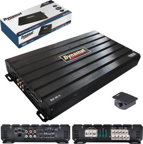 Rk-90.5 Oto Anfi Stereo 7500 Watt 5 Kanal Bass Kontrol