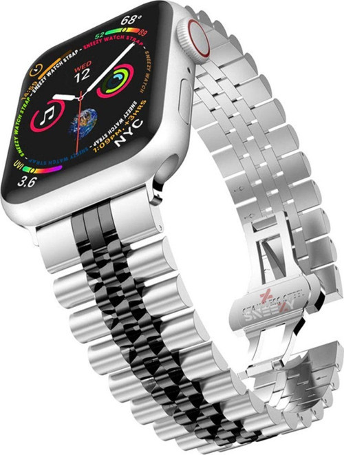 Apple Watch Ultra Seri 49Mm Uyumlu Ironmesh Döküm Çelik Metal Kordon