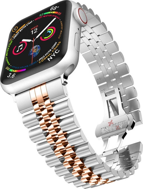 Apple Watch Ultra Seri 49Mm Uyumlu Ironmesh Döküm Çelik Metal Kordon