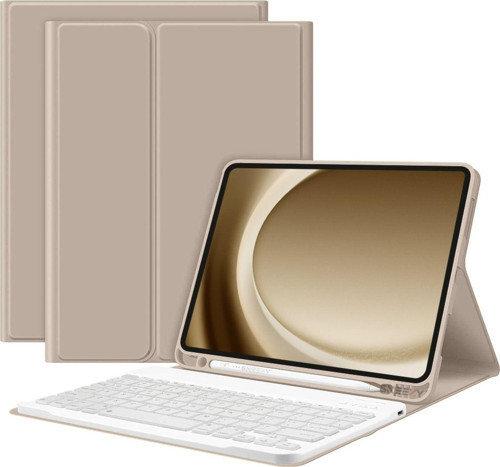 Apple İpad 9.Nesil 10.2 İnç 2021 Uyumlu Styletech Bluetooth Klavyeli Çok Yönlü Kılıf
