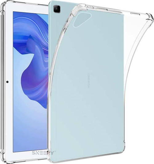 Honor Pad X8 10.1 İnç Kılıf Shockarmor Clear Köşe Korumalı Şeffaf Tablet Kılıfı