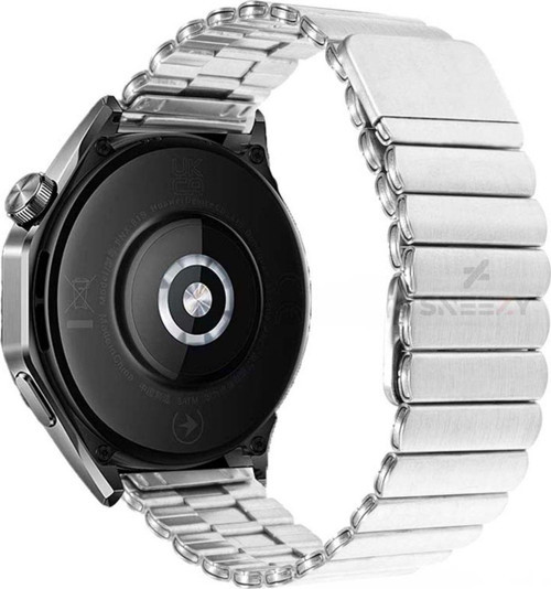 Huawei Watch Ultimate – Watch Buds İle Uyumlu 22Mm Clasp Manyetik Metal Kordon