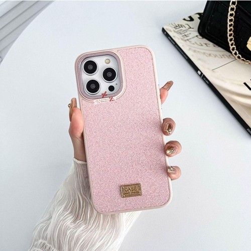 İphone 14 Pro Uyumlu Diamond Gleam Simli Desenli Kapak