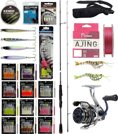 YekOutdoor ULTRA LRF Seti Savage Gear SG2 Ultra Light Game 2.13M 2-10GR &Okuma Safyre 2500A Olta Makinesi