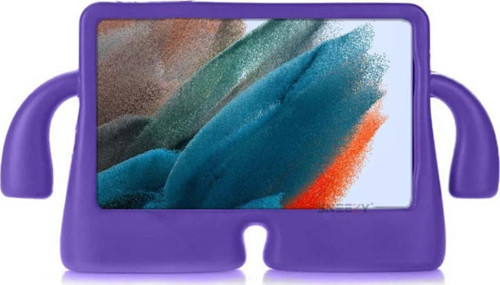 Samsung Tab A8 X200 10.5 İnç Uyumlu Kidsafe Silikon Kollu Çocuk Tablet Kılıfı