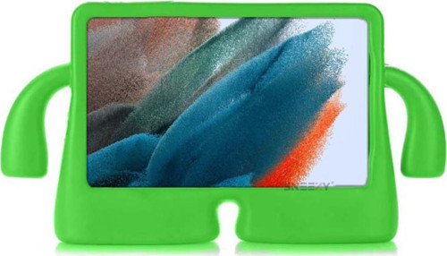 Samsung Tab A8 X200 10.5 İnç Uyumlu Kidsafe Silikon Kollu Çocuk Tablet Kılıfı