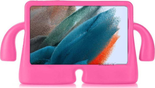 Samsung Tab A8 X200 10.5 İnç Uyumlu Kidsafe Silikon Kollu Çocuk Tablet Kılıfı