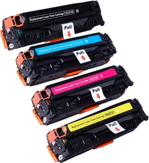 Hp 126A Laserjet CP1025 CE310A-311A-312A-313A Uyumlu 4 Renk Muadil Toner Seti 1300 Sayfa