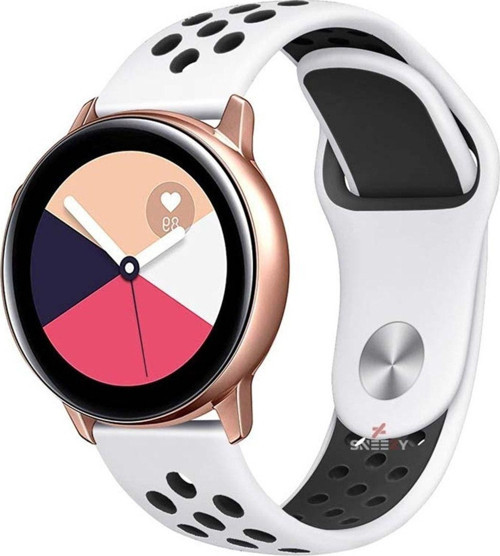 Samsung Galaxy Watch Active Active 2 44Mm-40Mm Uyumlu 20Mm Flexair Supreme Silikon Kordon