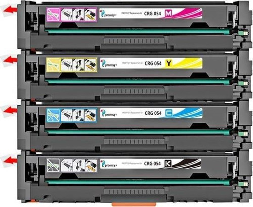 I-Sensys MF644CDW CRG054 Cmyk 4 Renk Muadil Toner Seti