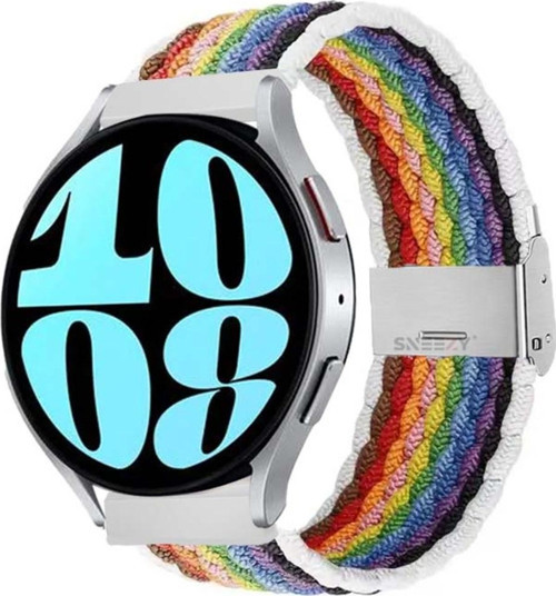 Samsung Galaxy Watch 6 – Classic 40-43-44-47Mm 20Mm Metal Klips Solo Fiberlink Örgü Kordon