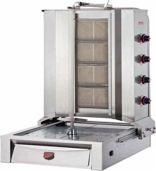 Motorlu 4 Radyanlı Döner Ocağı