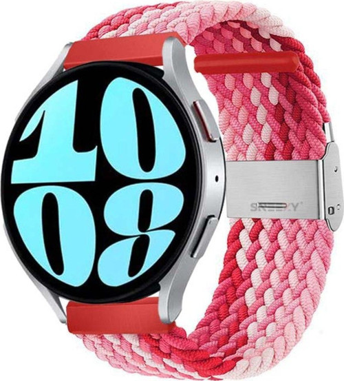 Samsung Galaxy Watch 6 – Classic 40-43-44-47Mm 20Mm Metal Klips Solo Fiberlink Örgü Kordon