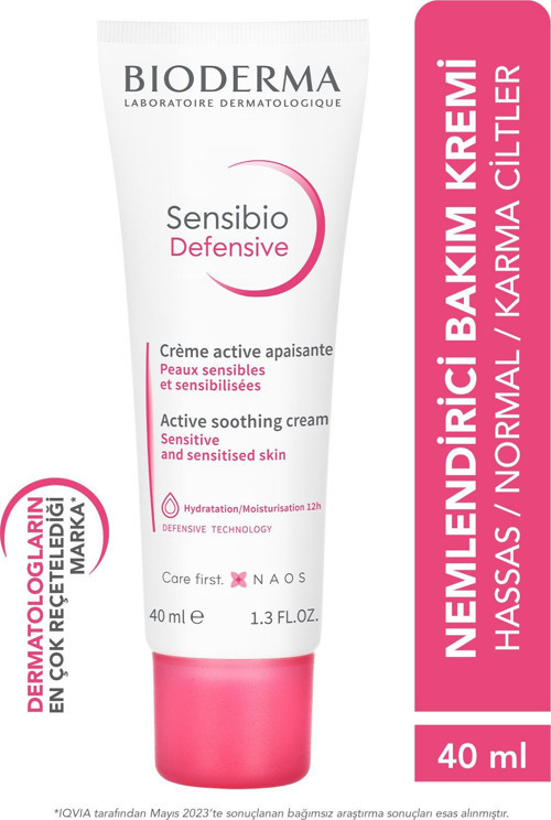 Sensibio Defensive Hassas Normal Ciltler Antioksidan E Vitamini Nemlendirici Bakım Kremi 40 Ml