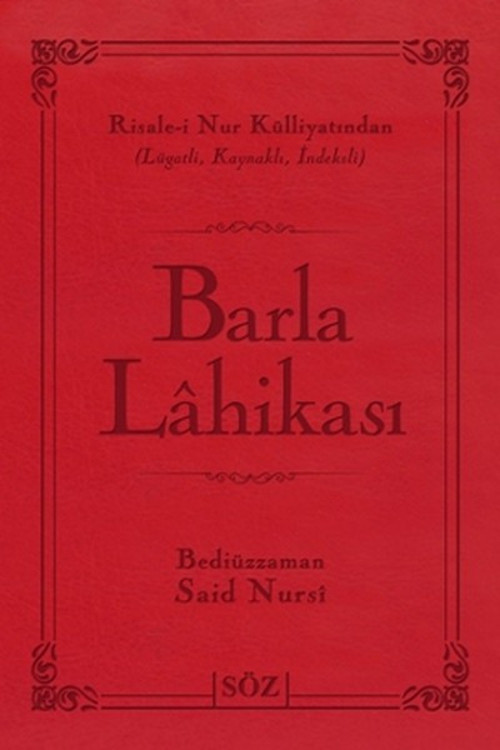Barla Lahikası (Büyük Boy - İki Renk)