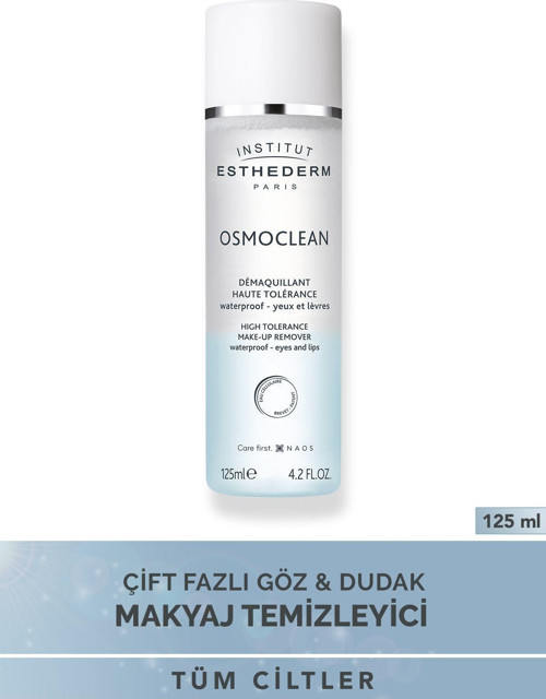 Hıgh Tolerance Eyes&Lıps Make Up Remover Çift Fazlı Makyaj Temizleyici 125 Ml