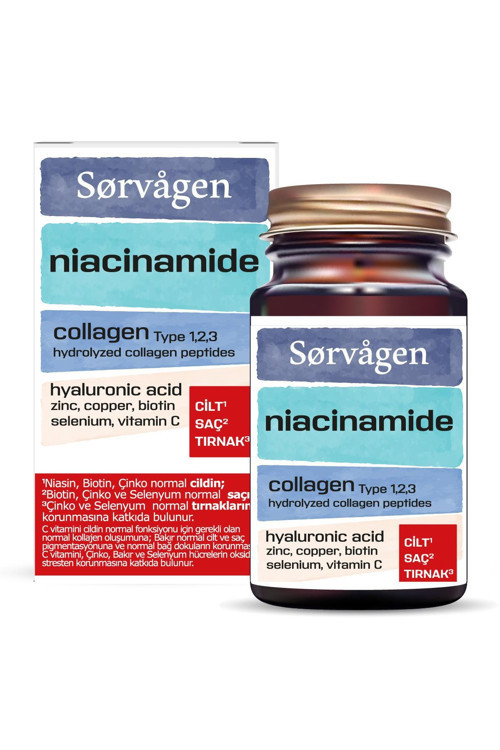 Niacinamide Collagen / Kolajen Hyaluronic Acid Tablet