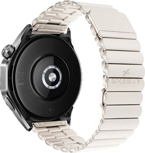 Huawei Watch Gt3 Elite-Active 46Mm-Gt3 Pro-Gt3 Se İle Uyumlu 22Mm Clasp Manyetik Metal Kordon