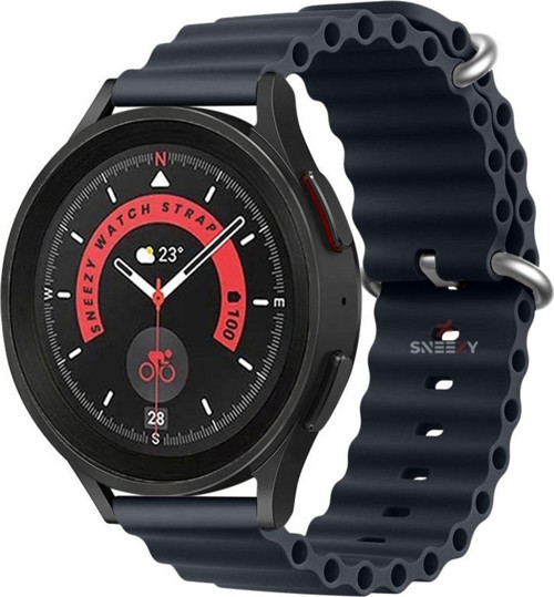 Galaxy Watch 6 – Classic 40-43-44-47Mm Uyumlu 20Mm Seaflex Ocean Silikon Kordon