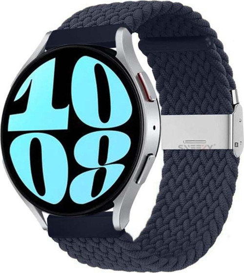 Samsung Galaxy Watch 6 – Classic 40-43-44-47Mm 20Mm Metal Klips Solo Fiberlink Örgü Kordon