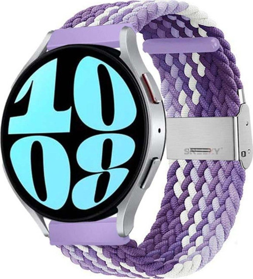 Samsung Galaxy Watch 6 – Classic 40-43-44-47Mm 20Mm Metal Klips Solo Fiberlink Örgü Kordon