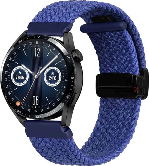 Amazfit Watch Gtr 3 Pro-Gtr 3-Gtr 2E-Gts 2-Gtr 47Mm Fiberlink Manyetik Tokalı Örgü Kordon