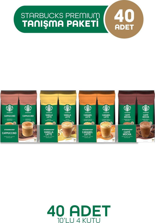 Premium Kahve Karışımı Tanışma Paketi 40 Adet