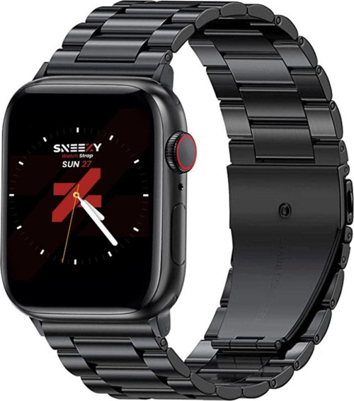 Apple Watch 38Mm 40Mm 41Mm Watch Seri 3 4 5 6 7 Se Uyumlu Ironweft Döküm Çelik Metal Kordon