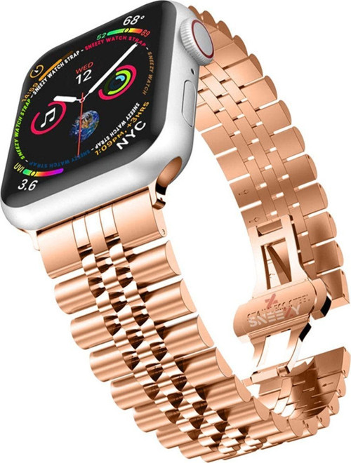 Apple Watch Ultra Seri 49Mm Uyumlu Ironmesh Döküm Çelik Metal Kordon