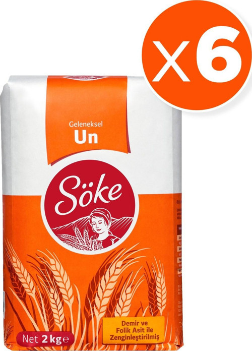 Un 2 kg x 6 Adet (12 kg)