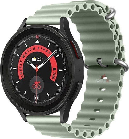Samsung Galaxy Watch 46Mm R800 – Watch 3 45Mm R840 22Mm Uyumlu Seaflex Silikon Kordon