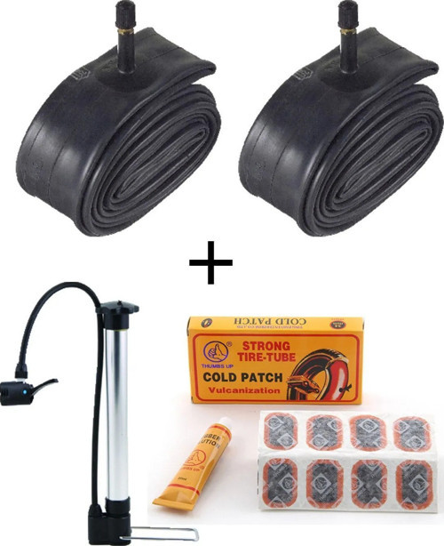 26x1.50-2.125 Iç Lastik + Pompa + Yama Seti