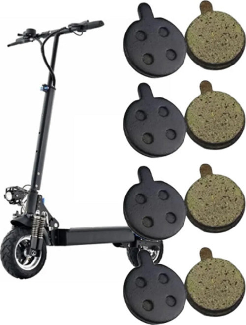Onvo Elektrikli Scooter 012 X PLUS Uyumlu Scooter Fren Balatası (4 Çift)
