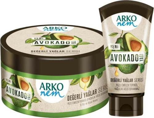 Değerli Yağlar Serisi Avokado Yağlı Nemlendirici Krem 250Ml & 60Ml 8690506498511