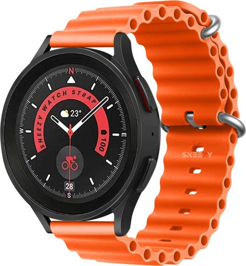 Samsung Galaxy Watch 46Mm R800 – Watch 3 45Mm R840 22Mm Uyumlu Seaflex Ocean Silikon Kordon