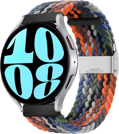 Samsung Galaxy Watch 6 – Classic 40-43-44-47Mm 20Mm Metal Klips Solo Fiberlink Örgü Kordon