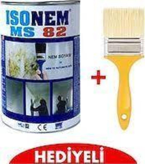 Ms 82 Nem Ve Rutubet Boyası + Fırça Hediyeli