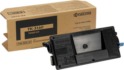 Kyocera Ecosys M3145DN TK-3160 Chipli Siyah Ithal Muadil Toner 12.500 Sayfa