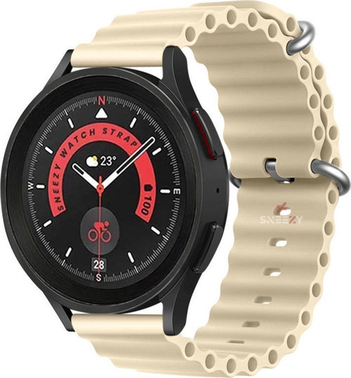 Galaxy Watch 6 – Classic 40-43-44-47Mm Uyumlu 20Mm Seaflex Ocean Silikon Kordon