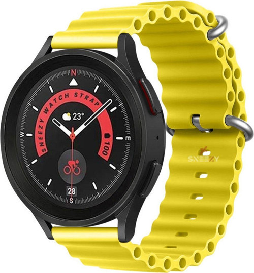Galaxy Watch 46Mm R800 – Watch 3 45Mm R840 22Mm Uyumlu Seaflex Ocean Silikon Kordon