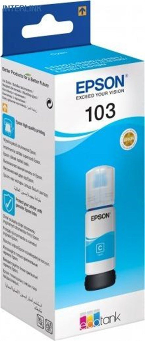 103-C13T00S24A Mavi Orjinal Mürekkep / L1110 / L3110 / L3111 / L3150 / L3151 / L3156 / L3160 / L5190
