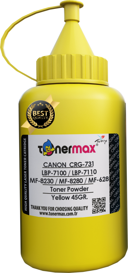 Canon CRG-731 Toner Tozu Sarı/ LBP-7100 / LBP-7110 / MF-8230 / MF-8280 / MF-628