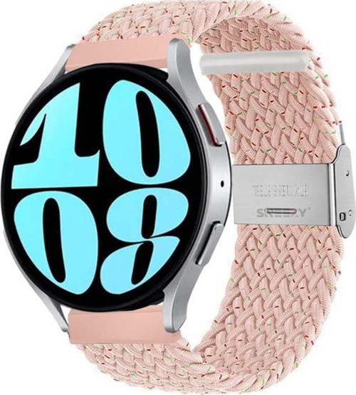 Samsung Galaxy Watch 6 – Classic 40-43-44-47Mm 20Mm Metal Klips Solo Fiberlink Örgü Kordon